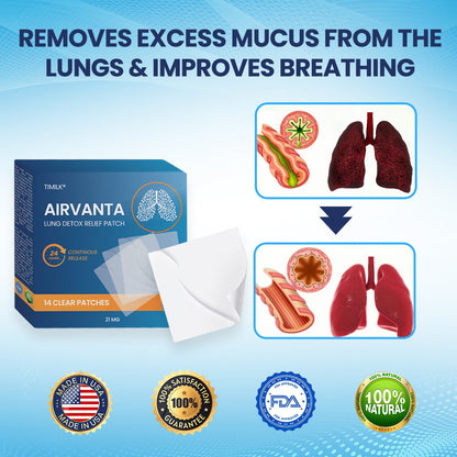 Timilk® AirVanta Lung Detox Relief Patch.