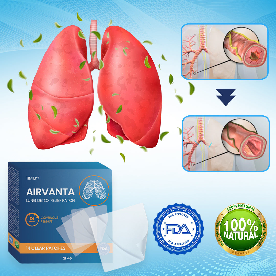 Timilk® AirVanta Lung Detox Relief Patch.