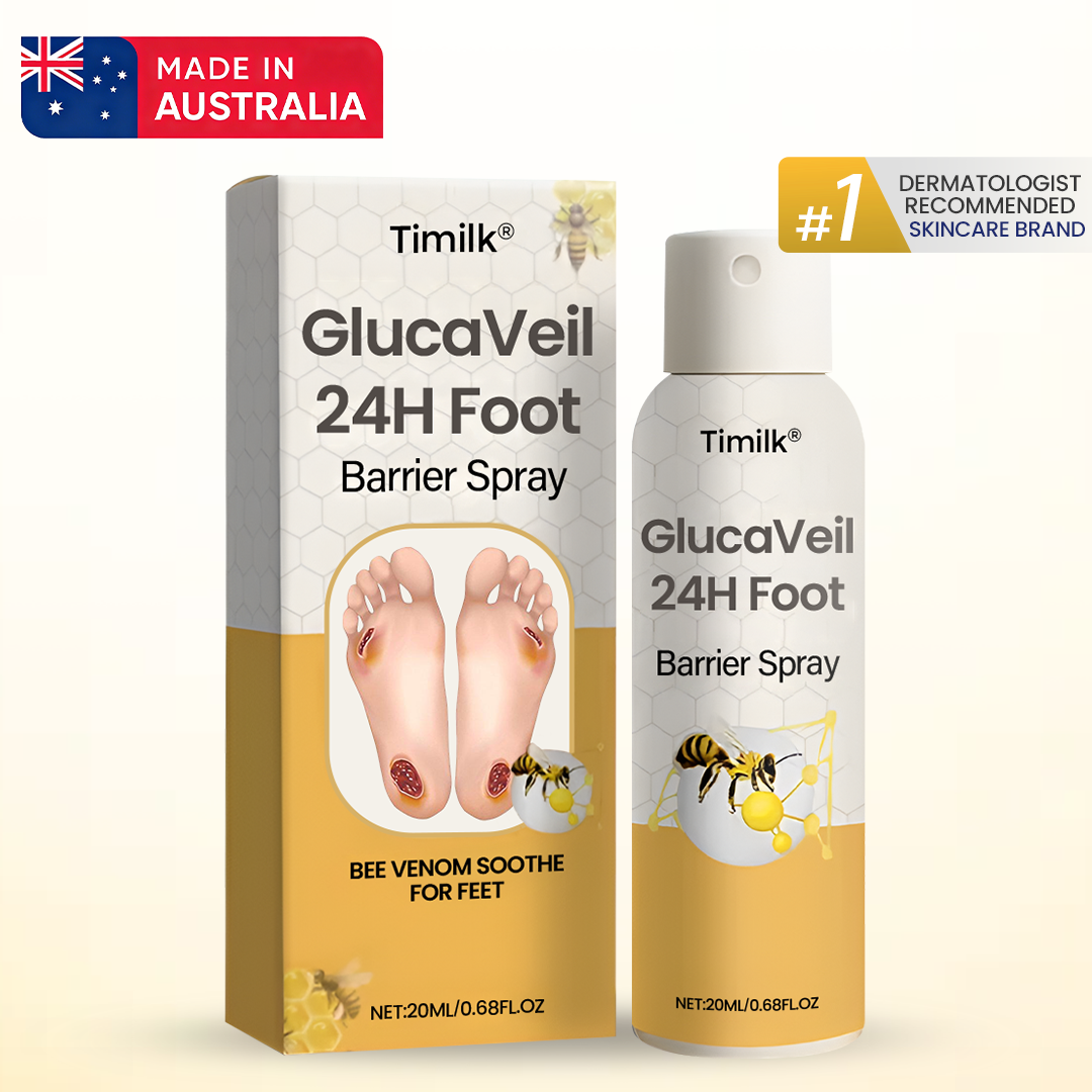 Timilk® GlucaVeil 24H Foot Barrier Spray .