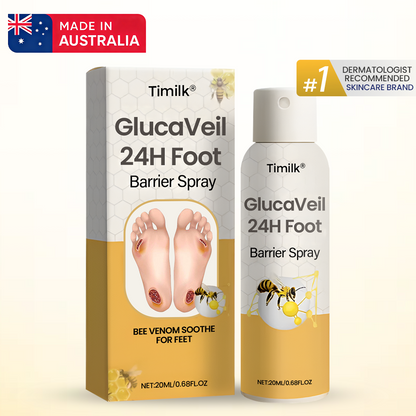 Timilk® GlucaVeil 24H Foot Barrier Spray .