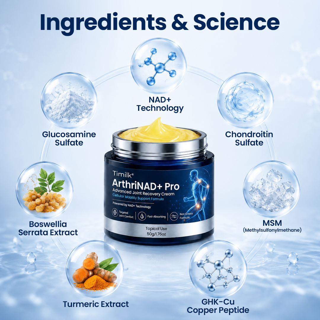 Timilk® ArthriNAD+ Pro Advanced Joint Recovery Cream