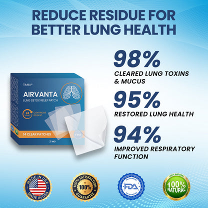 Timilk® AirVanta Lung Detox Relief Patch.