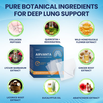 Timilk® AirVanta Lung Detox Relief Patch.