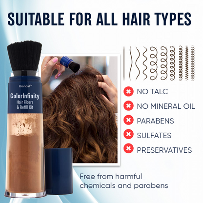 ColorInfinity Hair Fibers & Refill Kit