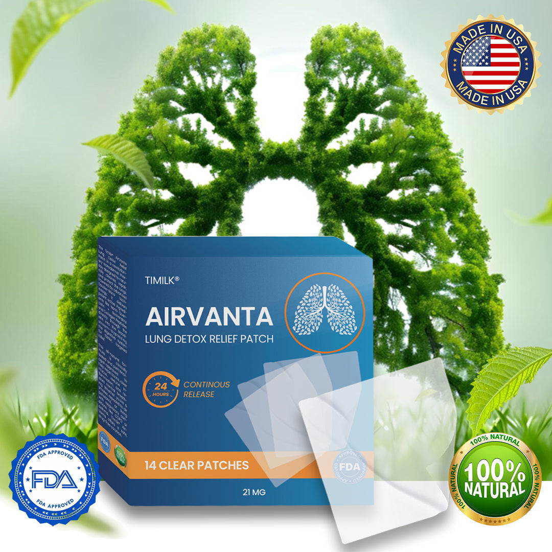 Timilk® AirVanta Lung Detox Relief Patch.